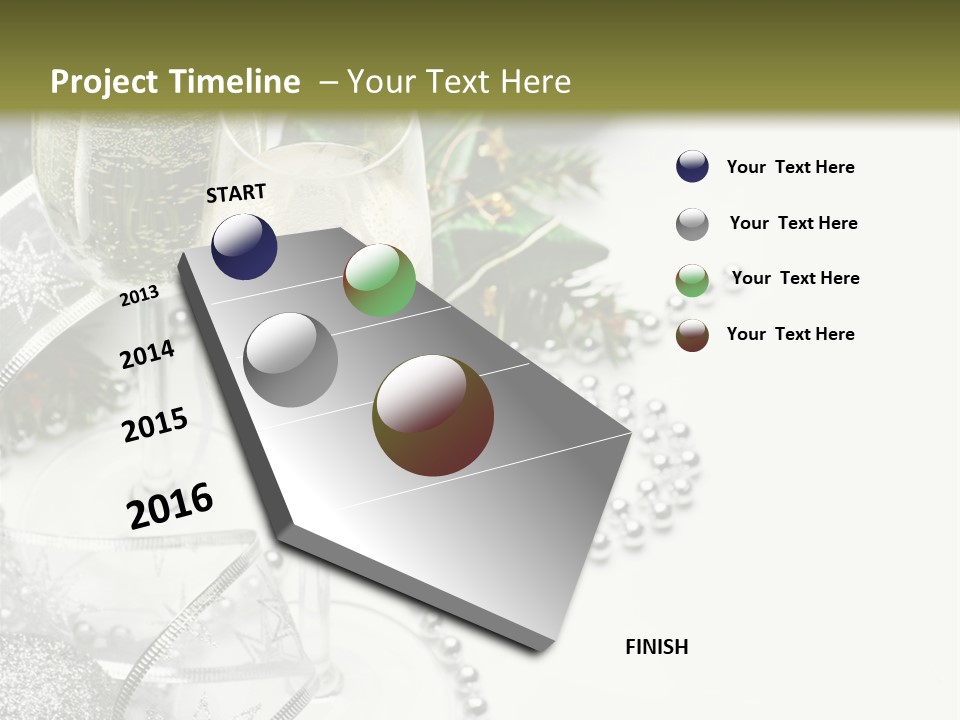 Tree White Luxury PowerPoint Template