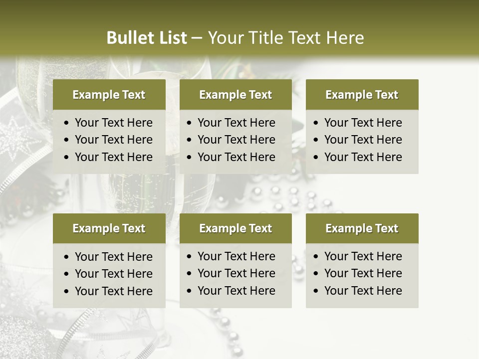 Tree White Luxury PowerPoint Template