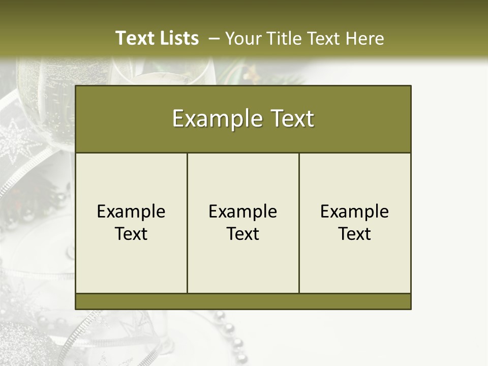 Tree White Luxury PowerPoint Template