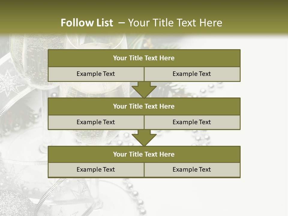 Tree White Luxury PowerPoint Template