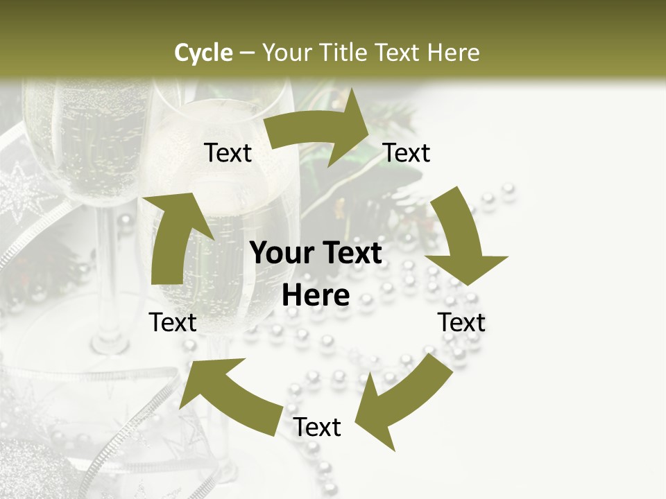 Tree White Luxury PowerPoint Template