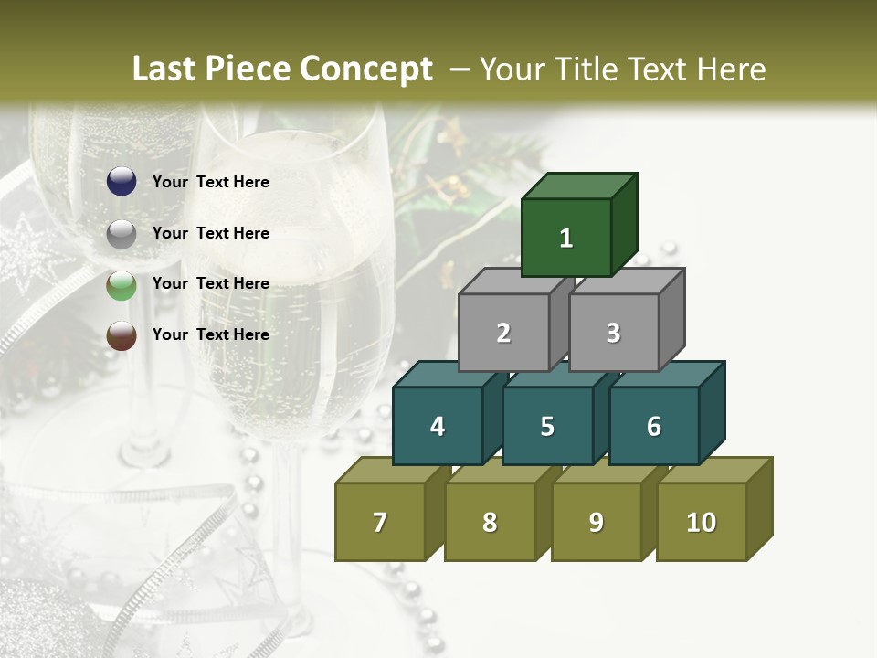 Tree White Luxury PowerPoint Template