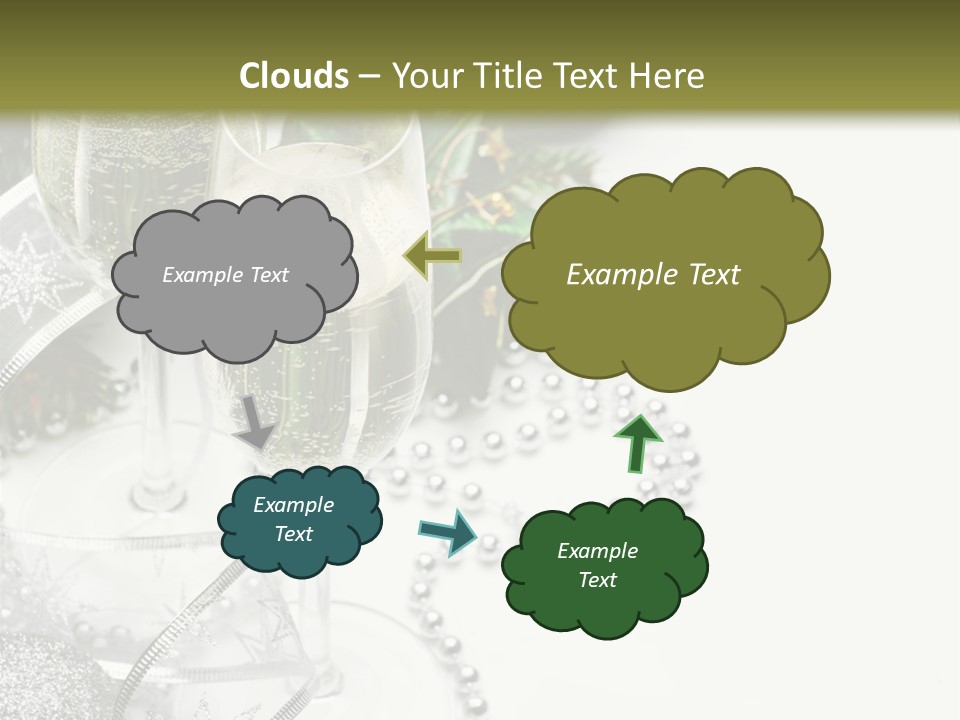 Tree White Luxury PowerPoint Template