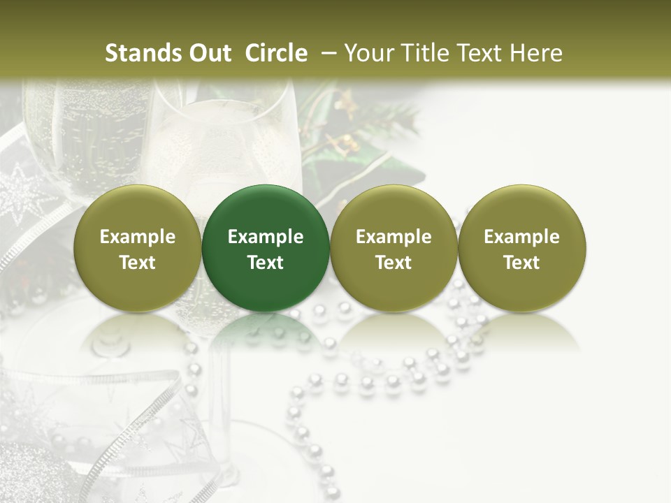 Tree White Luxury PowerPoint Template