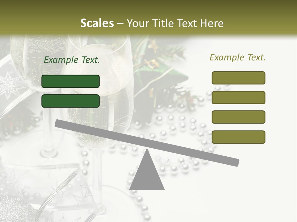 Tree White Luxury PowerPoint Template