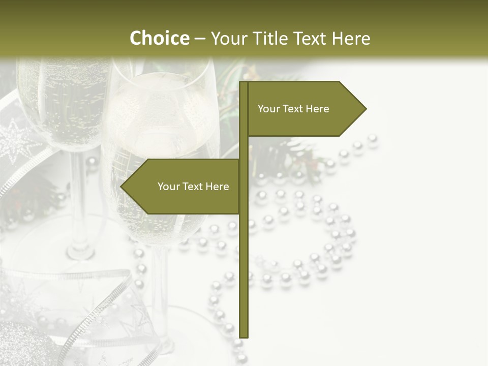 Tree White Luxury PowerPoint Template