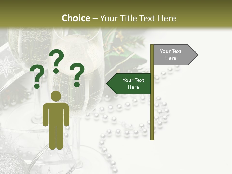 Tree White Luxury PowerPoint Template