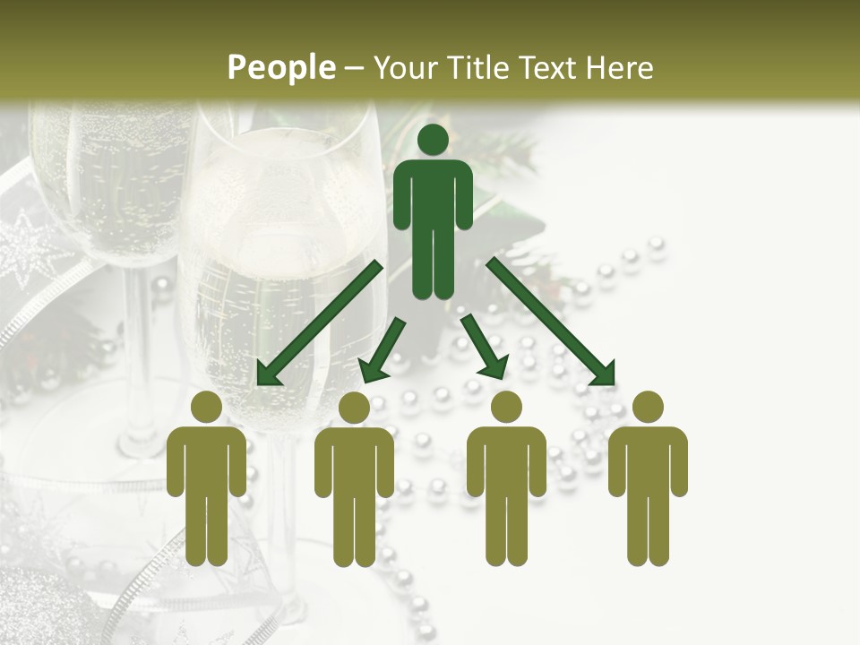 Tree White Luxury PowerPoint Template