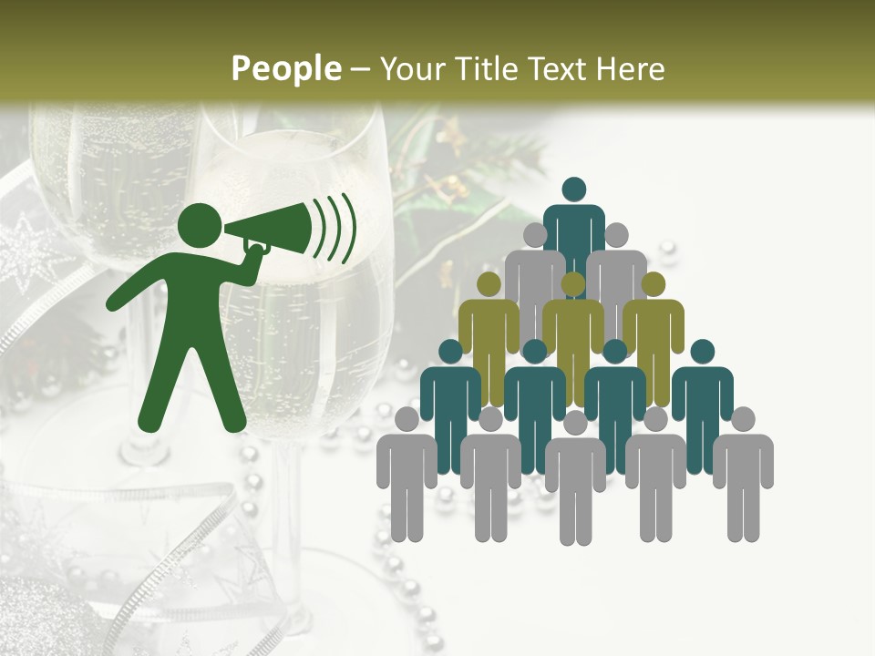 Tree White Luxury PowerPoint Template