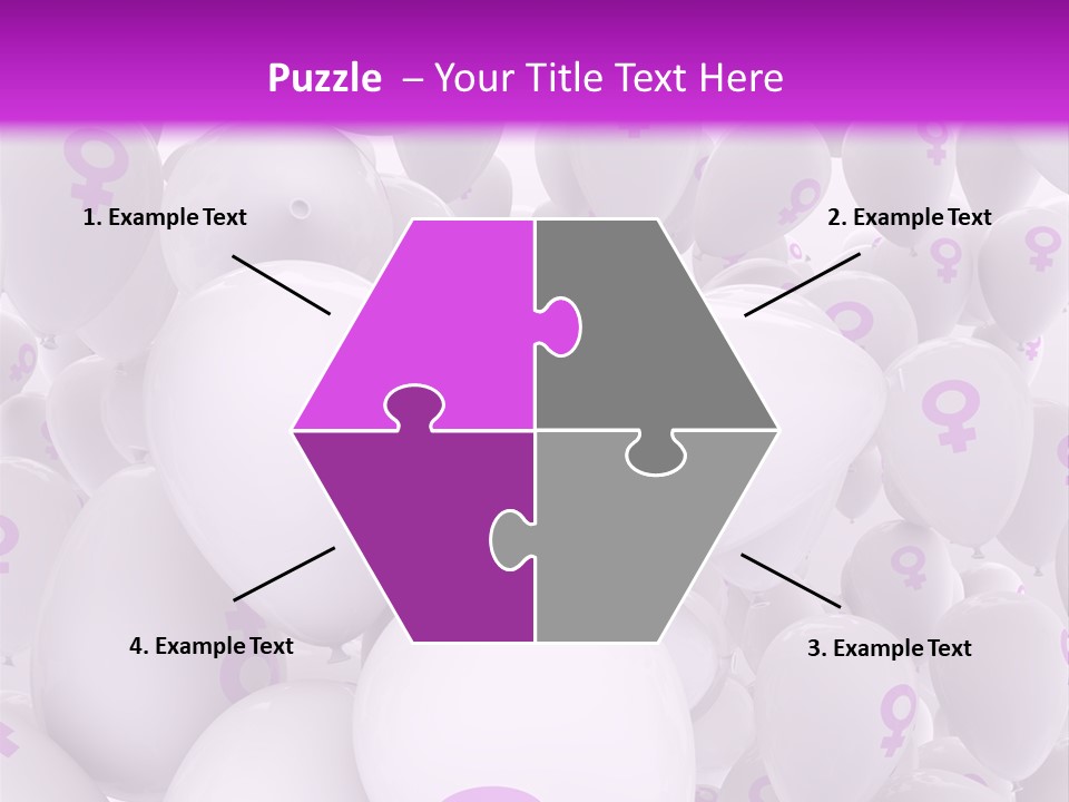 Femininity Female Background Madam PowerPoint Template