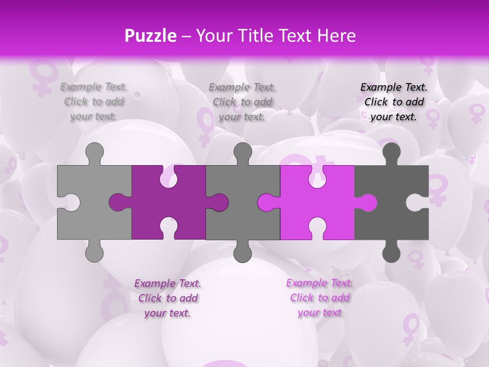 Femininity Female Background Madam PowerPoint Template