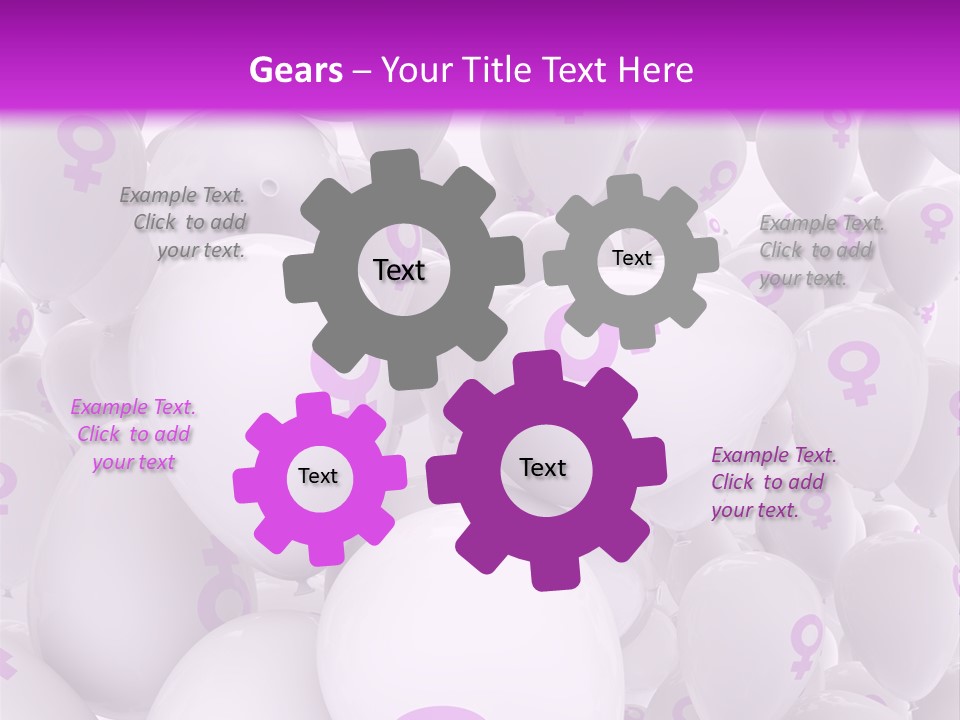 Femininity Female Background Madam PowerPoint Template