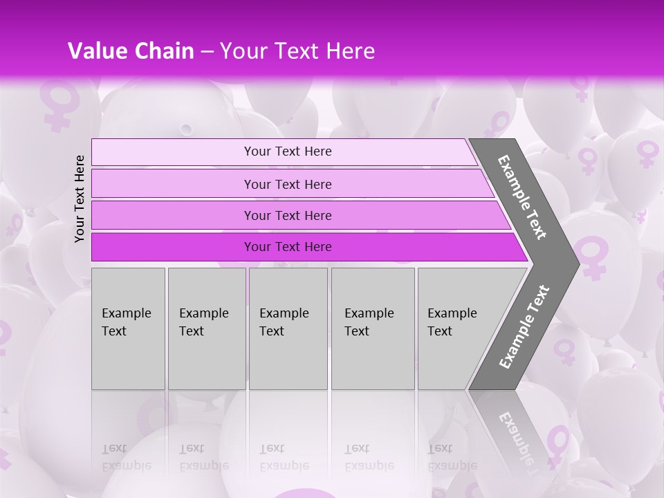 Femininity Female Background Madam PowerPoint Template