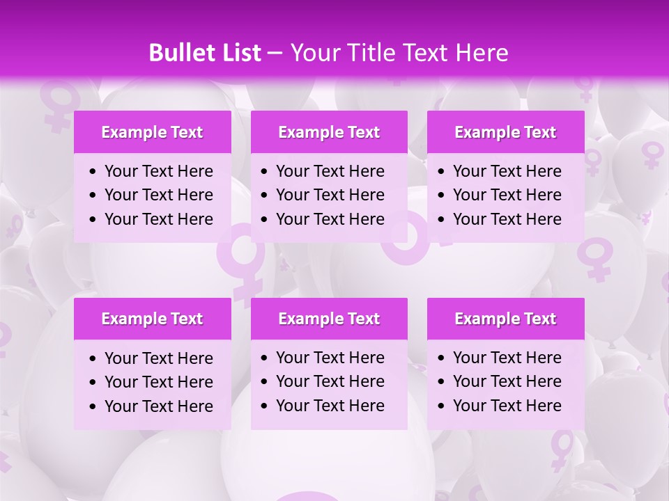 Femininity Female Background Madam PowerPoint Template