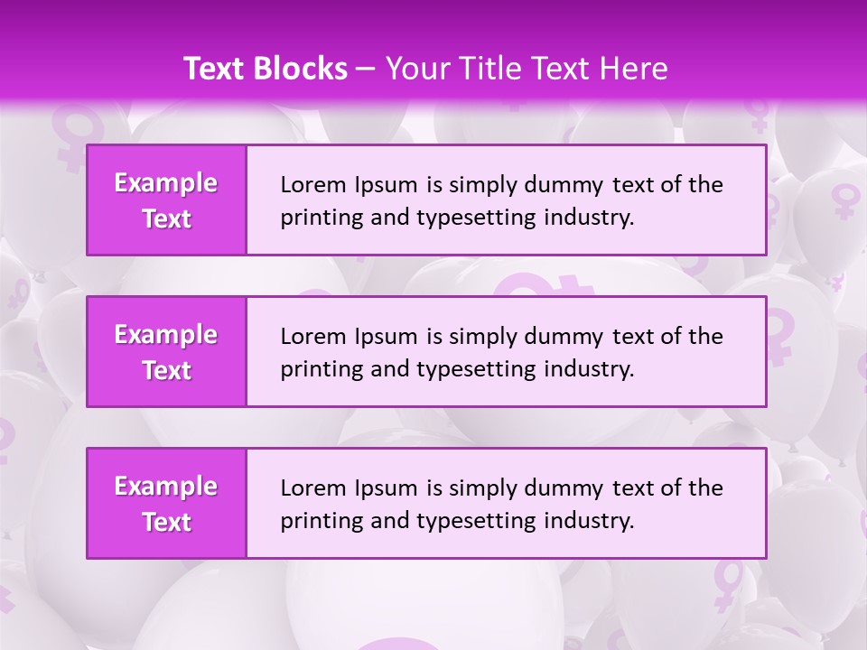 Femininity Female Background Madam PowerPoint Template