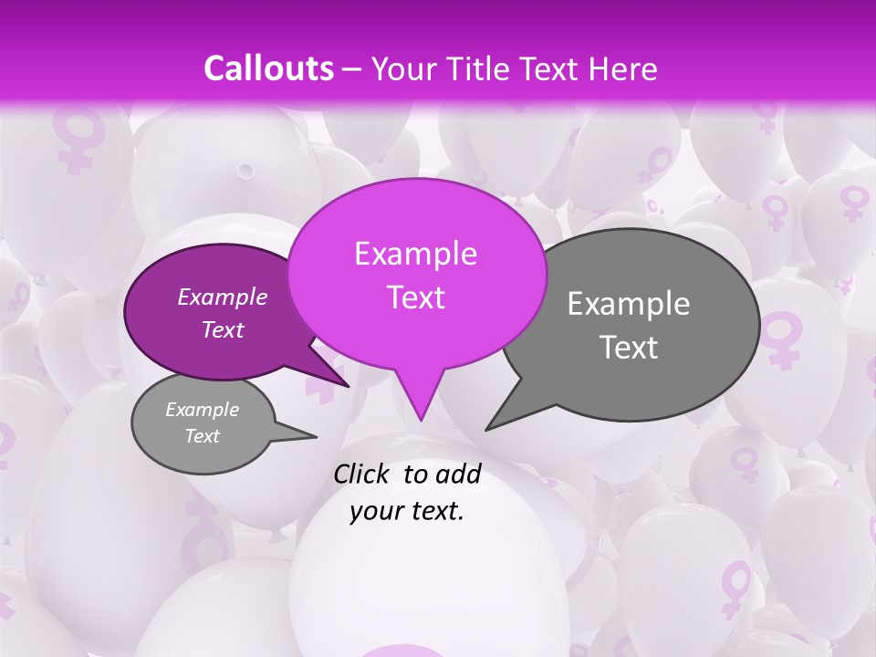 Femininity Female Background Madam PowerPoint Template