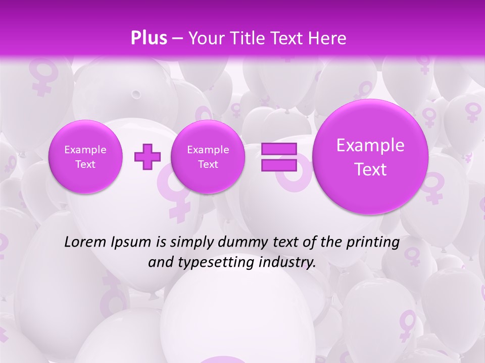 Femininity Female Background Madam PowerPoint Template