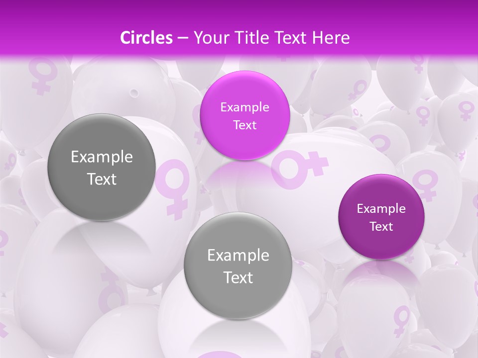 Femininity Female Background Madam PowerPoint Template