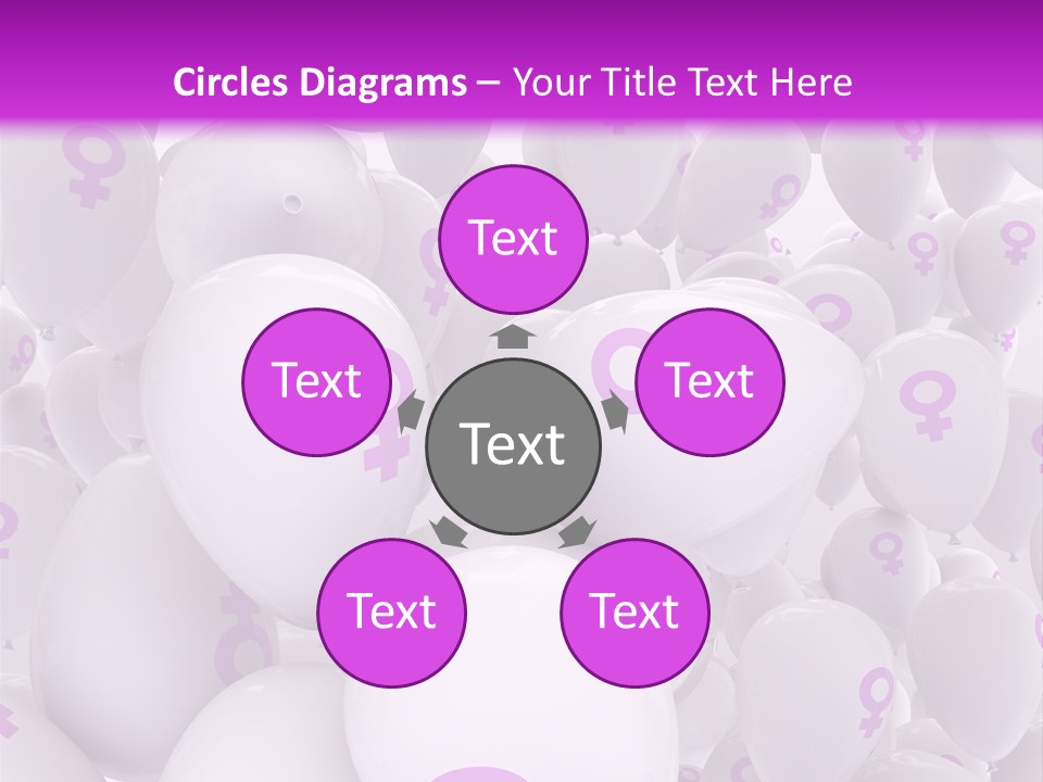 Femininity Female Background Madam PowerPoint Template