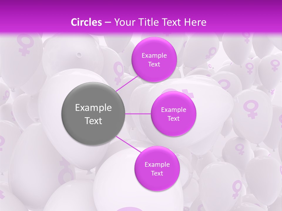 Femininity Female Background Madam PowerPoint Template