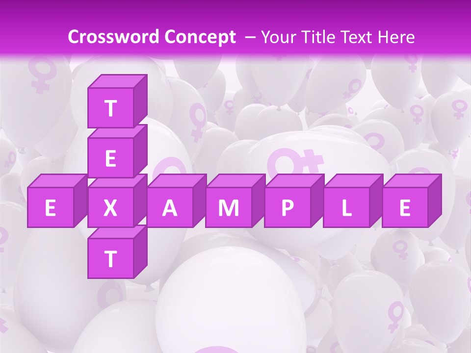 Femininity Female Background Madam PowerPoint Template