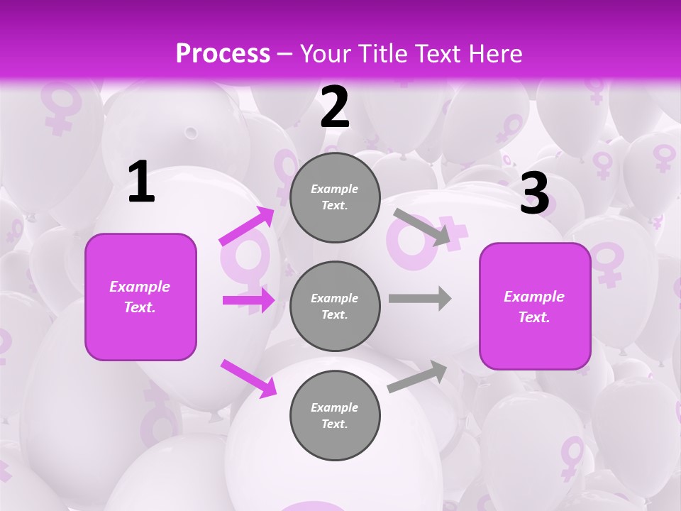 Femininity Female Background Madam PowerPoint Template