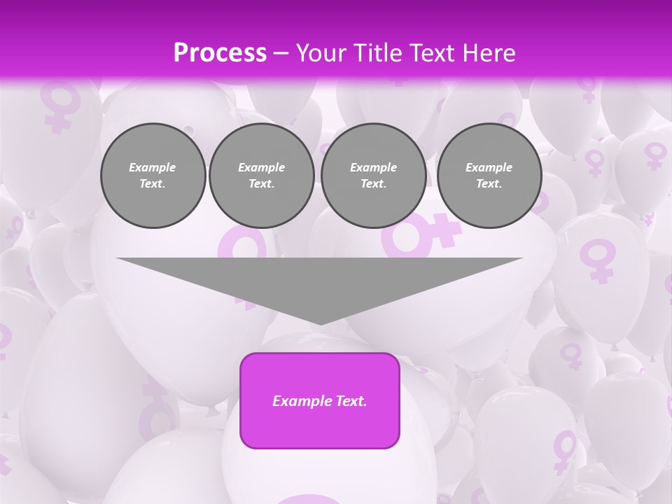 Femininity Female Background Madam PowerPoint Template