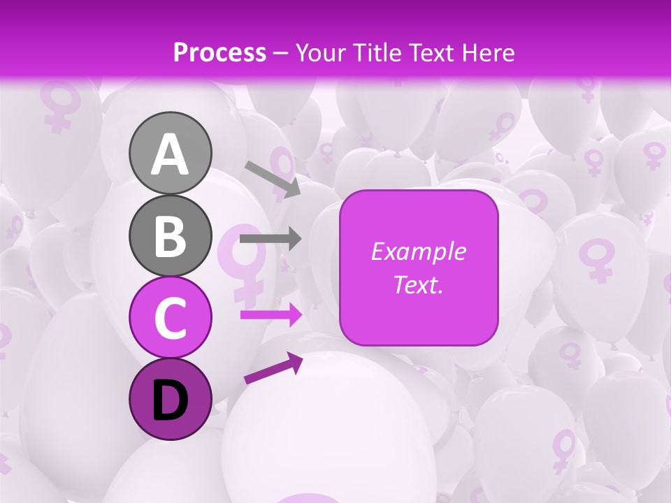 Femininity Female Background Madam PowerPoint Template