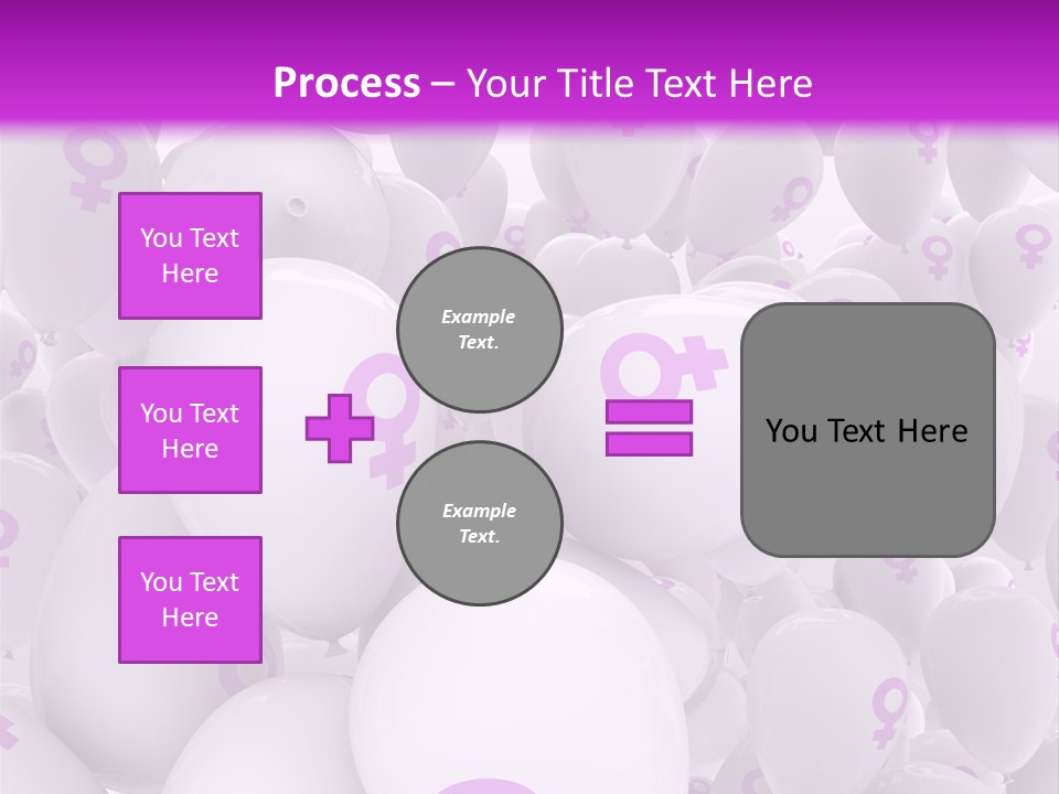 Femininity Female Background Madam PowerPoint Template