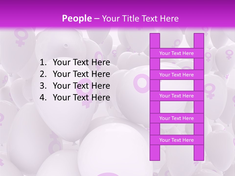 Femininity Female Background Madam PowerPoint Template