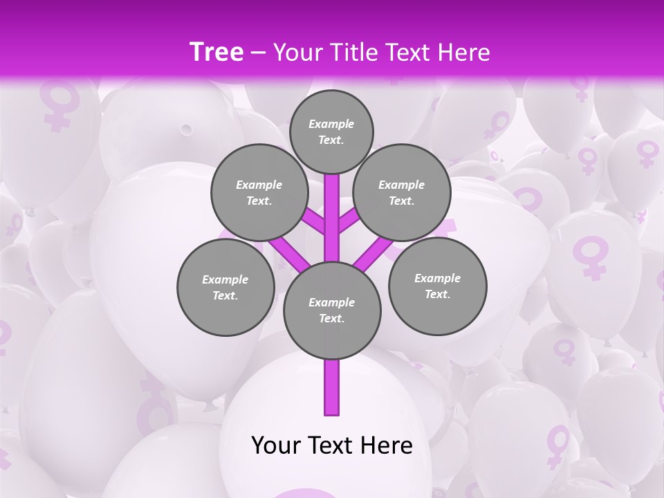 Femininity Female Background Madam PowerPoint Template