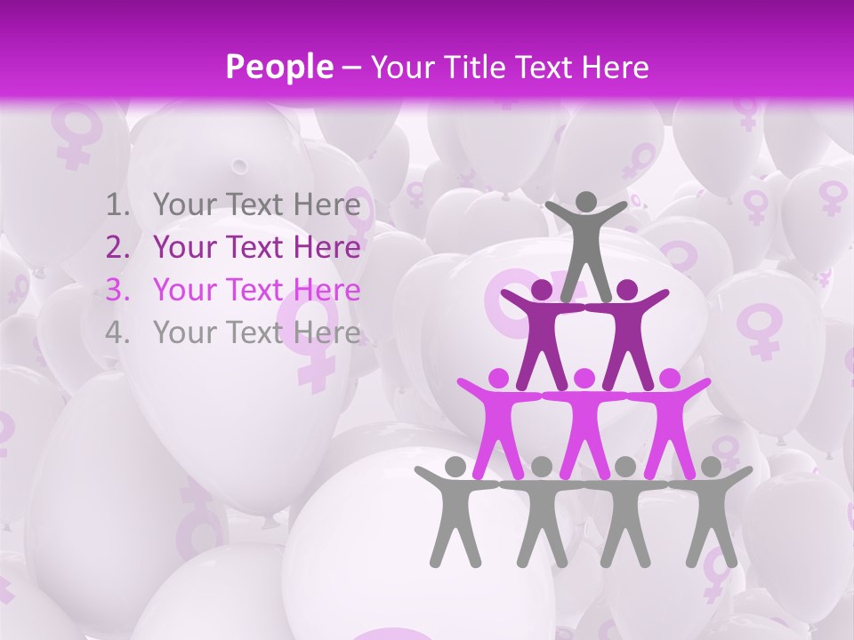 Femininity Female Background Madam PowerPoint Template