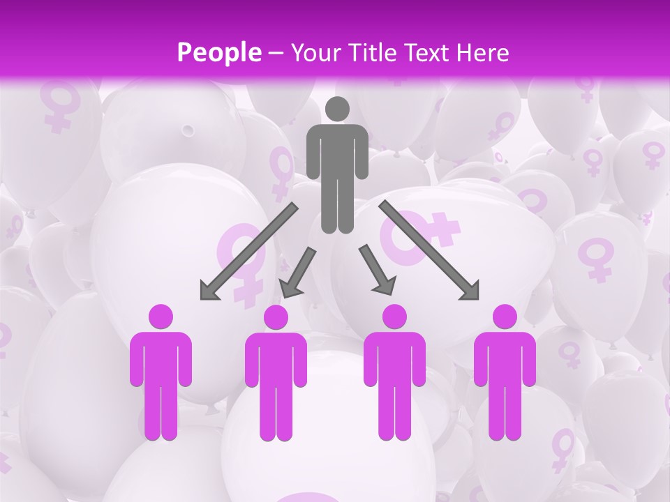 Femininity Female Background Madam PowerPoint Template