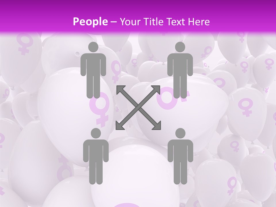 Femininity Female Background Madam PowerPoint Template