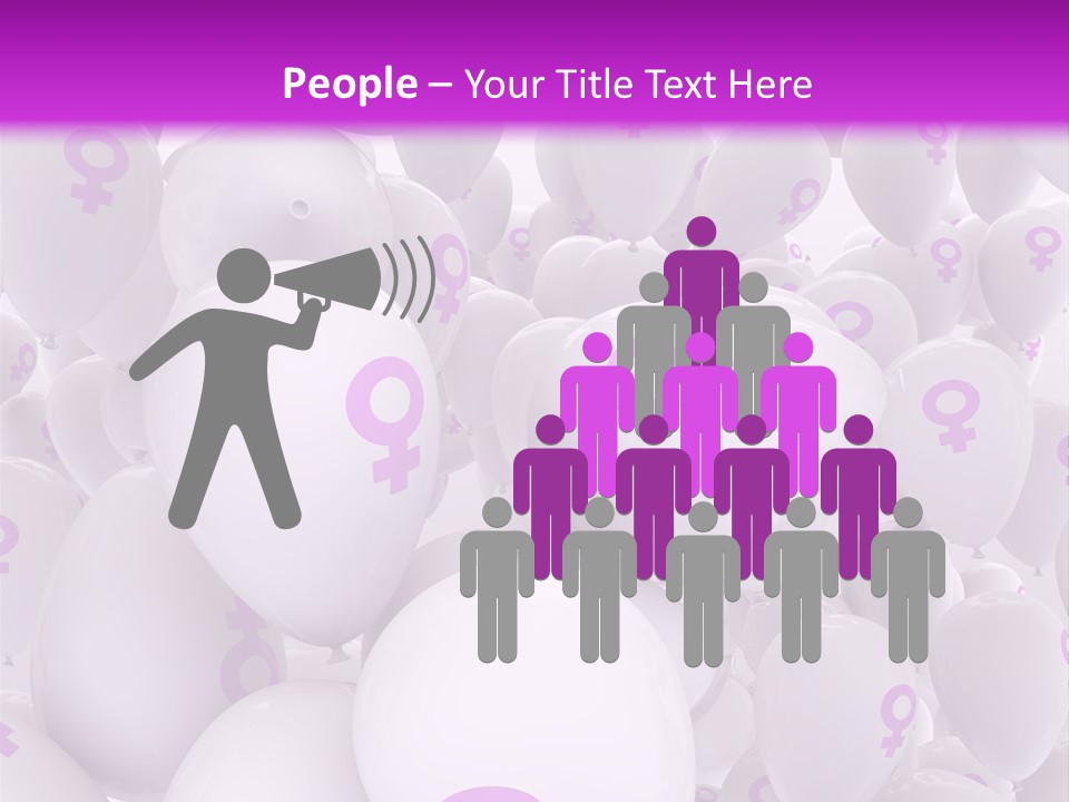 Femininity Female Background Madam PowerPoint Template