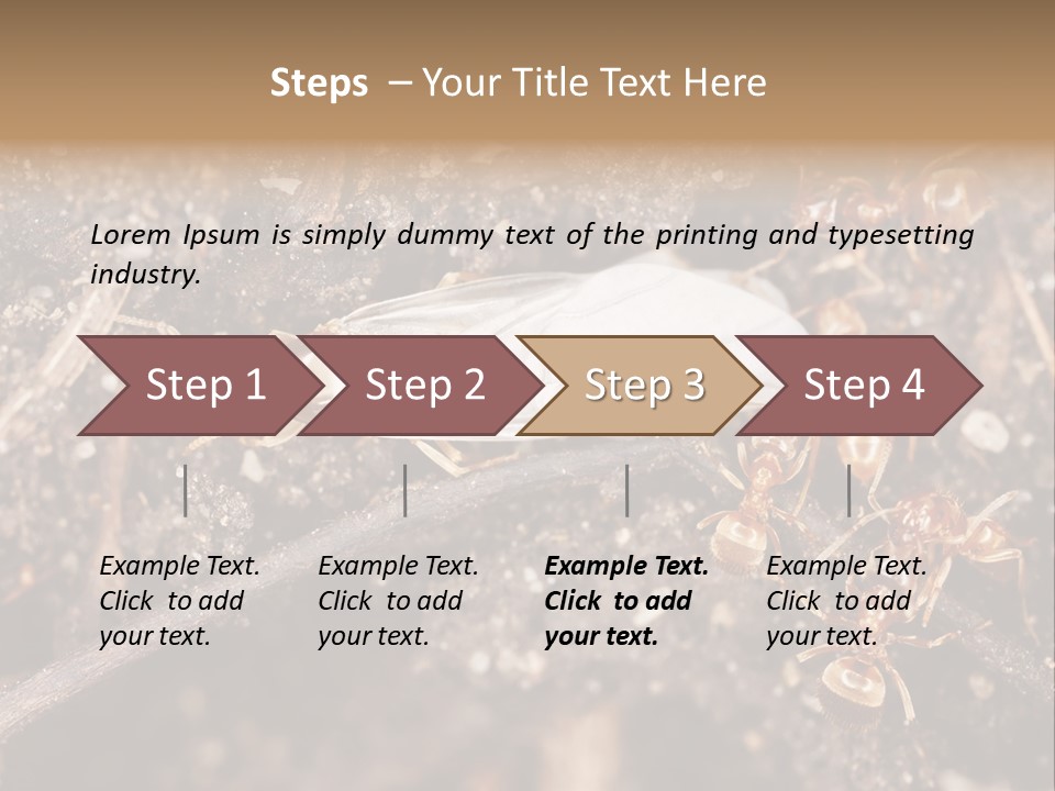 Close To Mould Detail PowerPoint Template