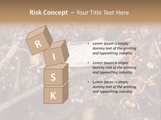 Close To Mould Detail PowerPoint Template