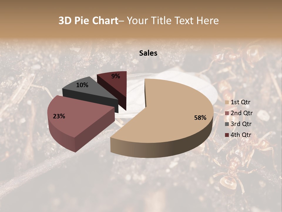 Close To Mould Detail PowerPoint Template