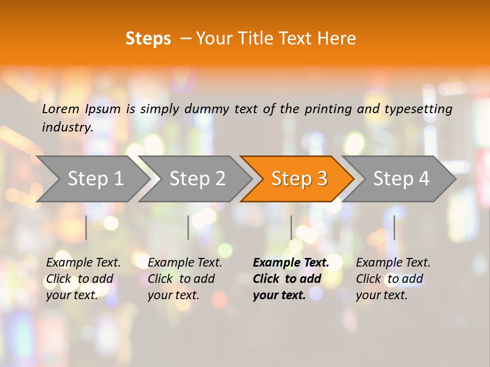 People Neon Signs Japan PowerPoint Template