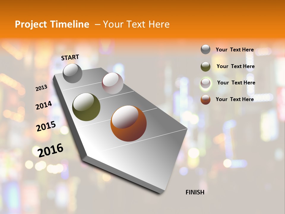 People Neon Signs Japan PowerPoint Template