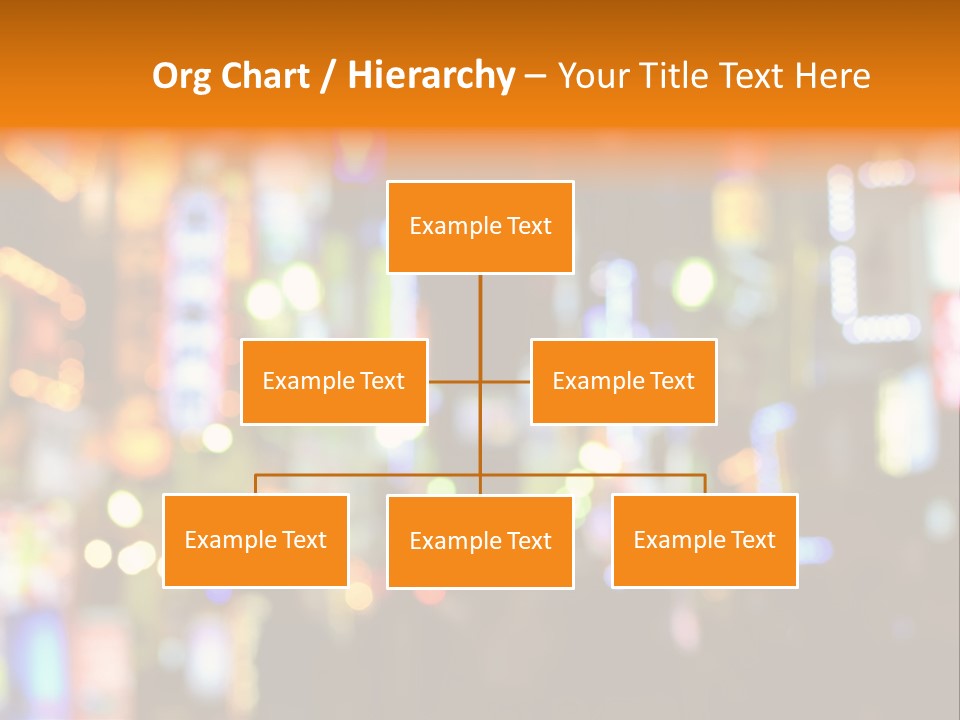 People Neon Signs Japan PowerPoint Template