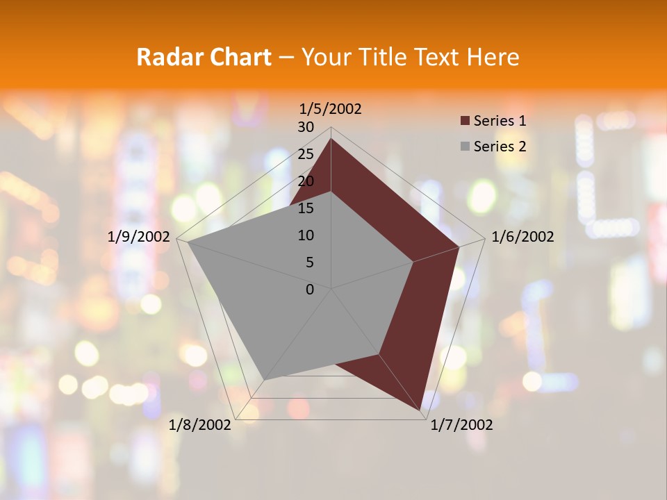 People Neon Signs Japan PowerPoint Template