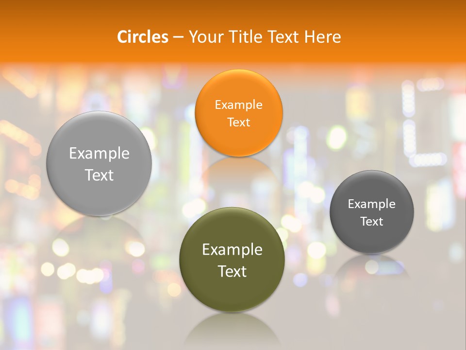 People Neon Signs Japan PowerPoint Template