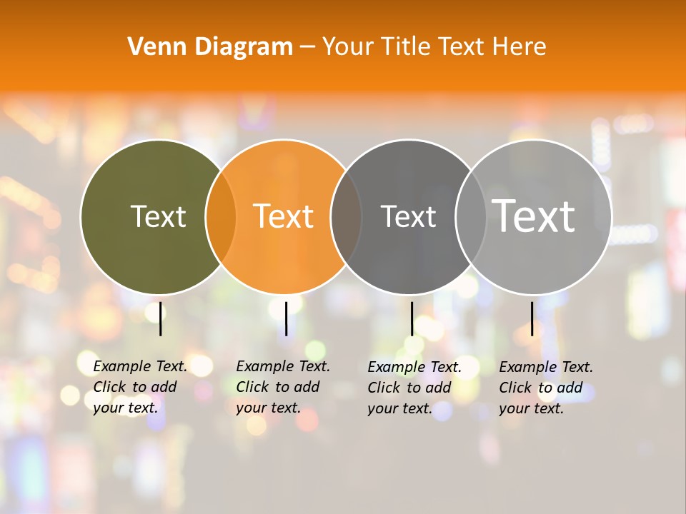 People Neon Signs Japan PowerPoint Template