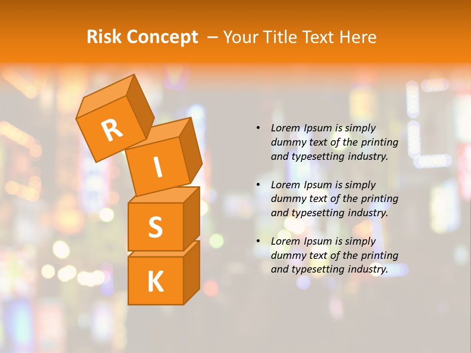 People Neon Signs Japan PowerPoint Template