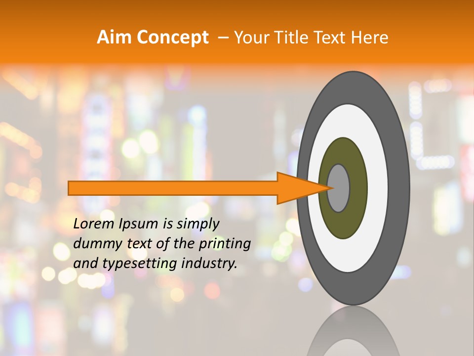 People Neon Signs Japan PowerPoint Template