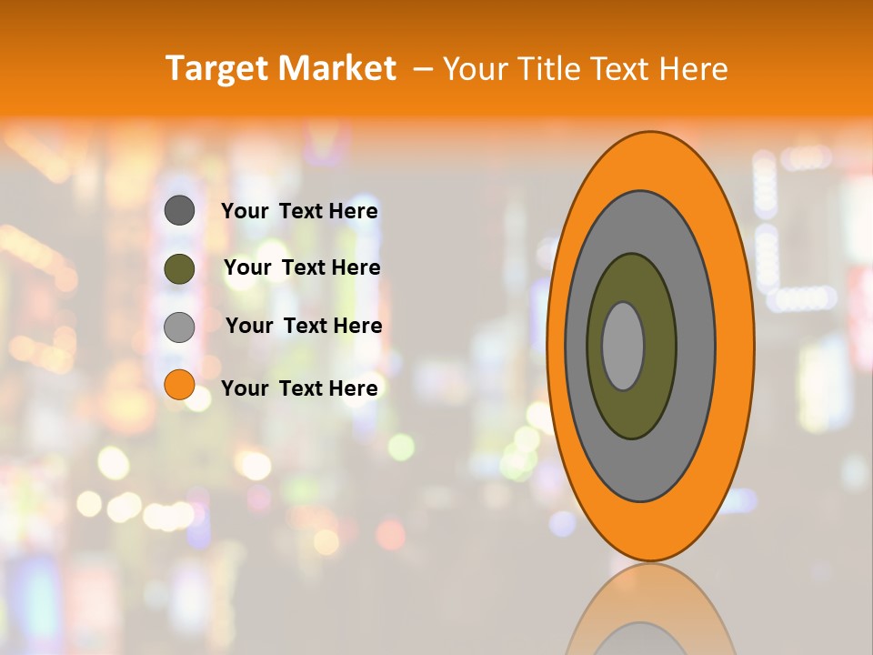 People Neon Signs Japan PowerPoint Template