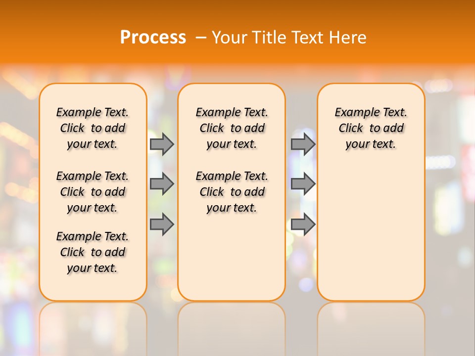 People Neon Signs Japan PowerPoint Template