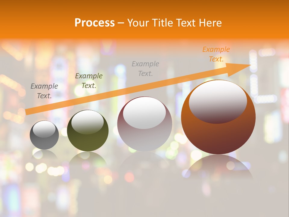 People Neon Signs Japan PowerPoint Template