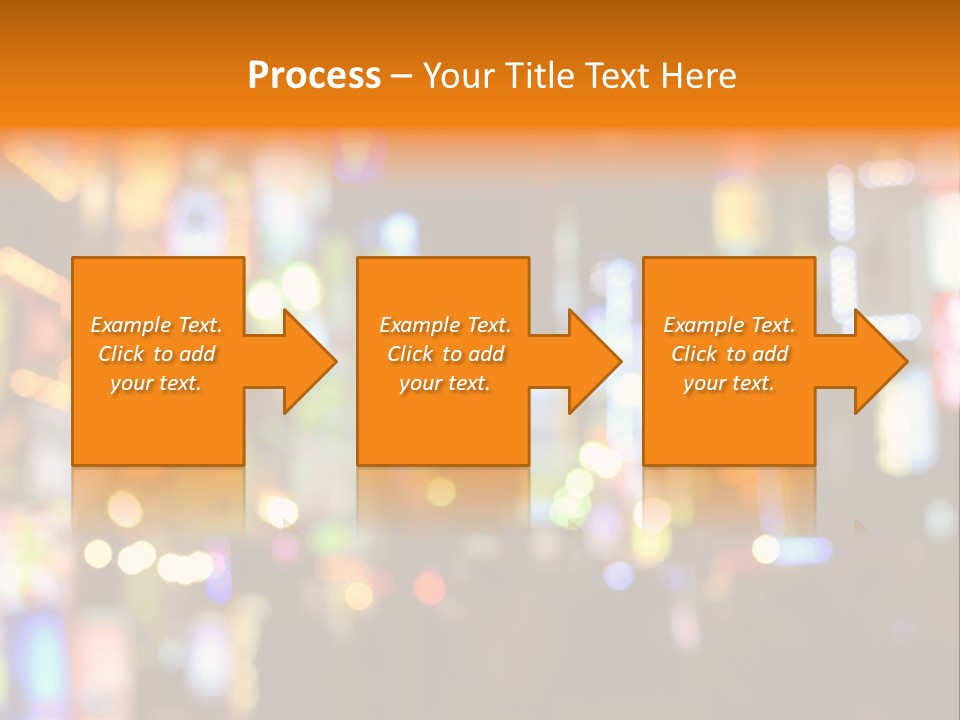 People Neon Signs Japan PowerPoint Template